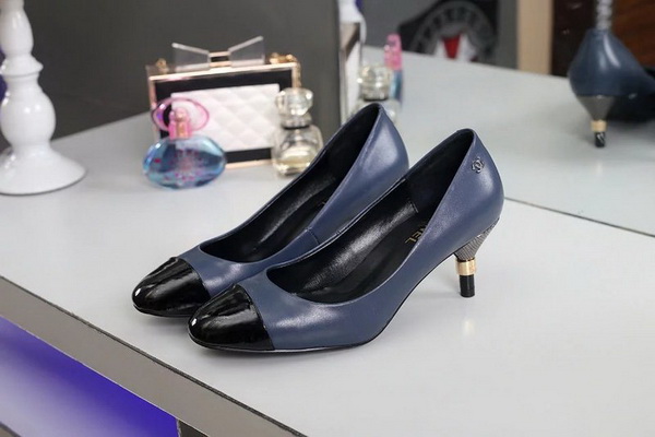 CHANEL Shallow mouth kitten heel Shoes Women--009